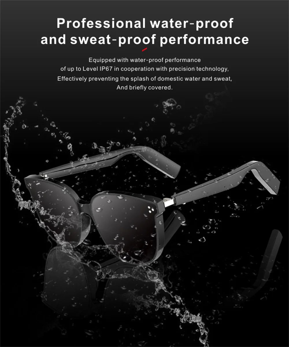 Stereo Sound Wireless Bluetooth Sunglasses
