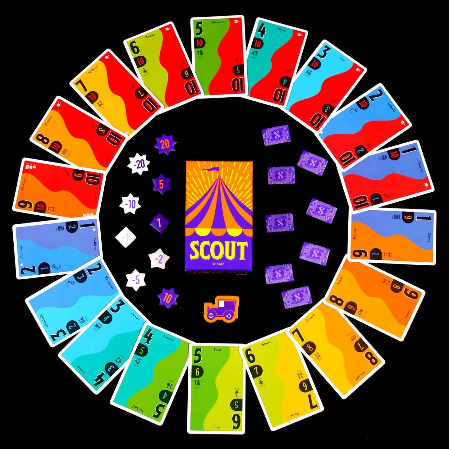 Scout Card Game Circus Edition