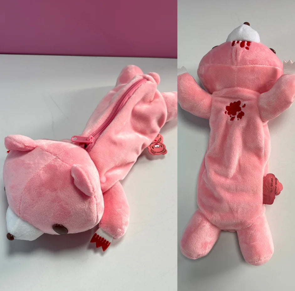 Cute Cartoon Bear Plush Pencil Case