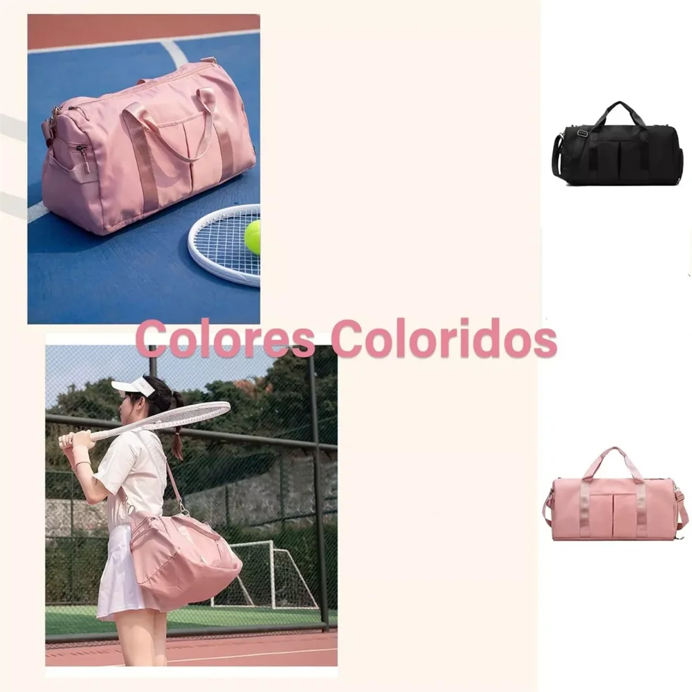 Gym Bag With Shoe Compartment