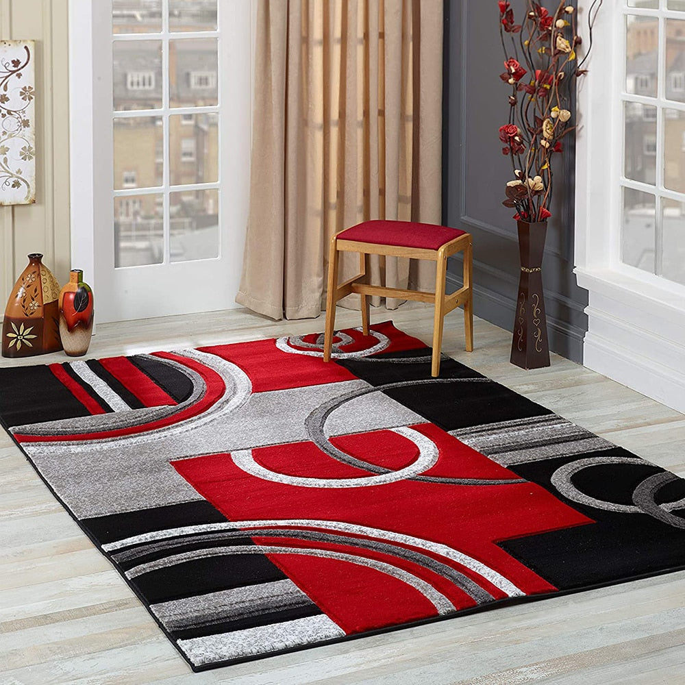 Nordic Geometric Carpet