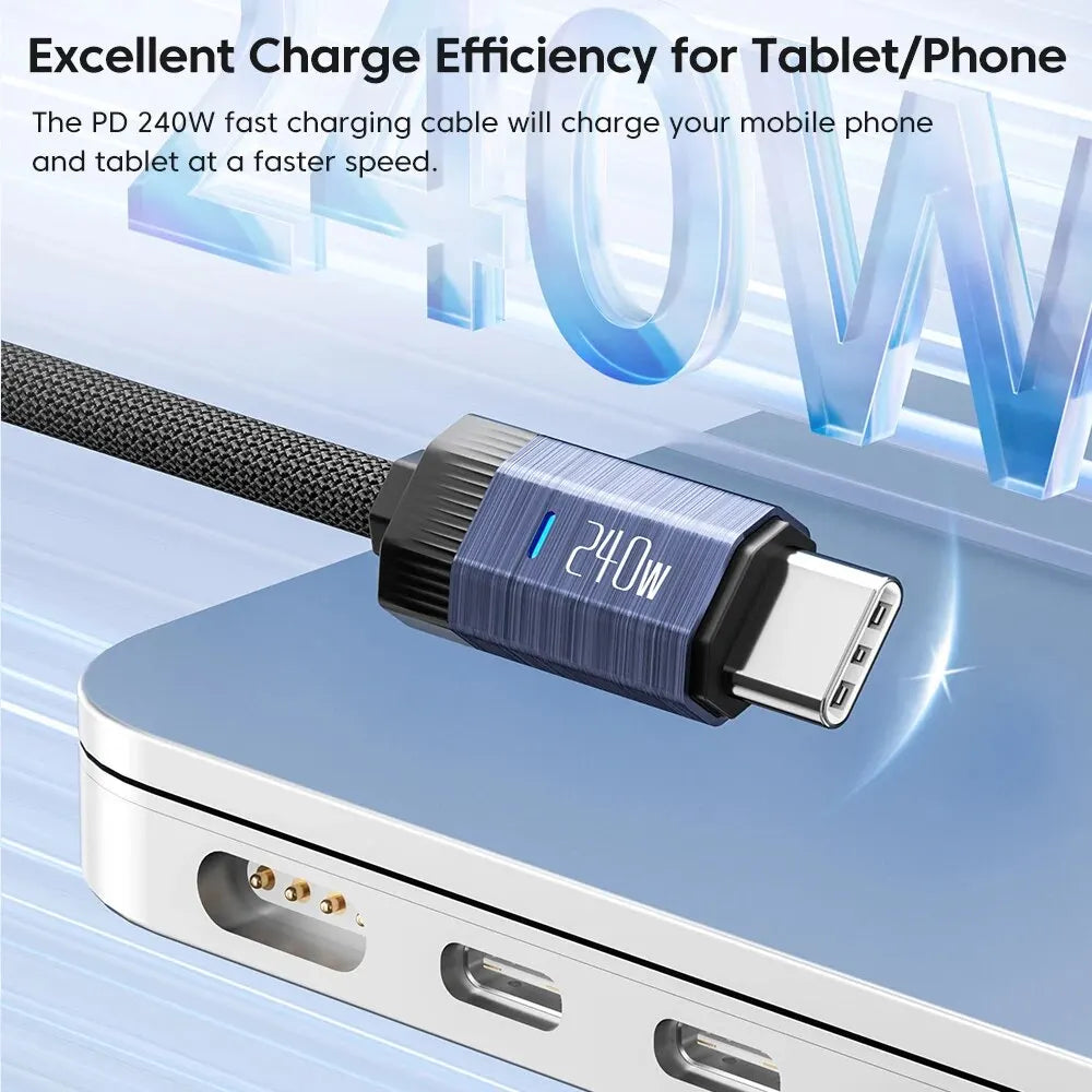 Toocki 240W Type C to USB Super Fast Charging