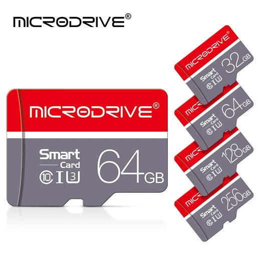 MicroDrive Class 10 High-Speed microSD Memory Card
