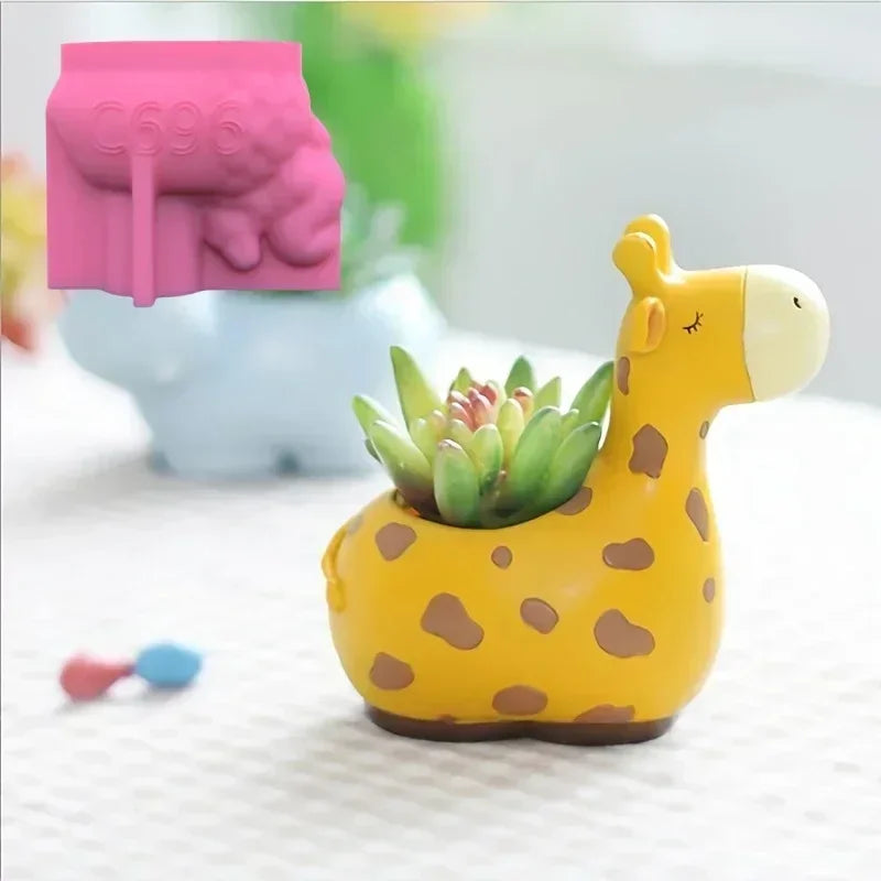 Elephant Plant Flowerpot