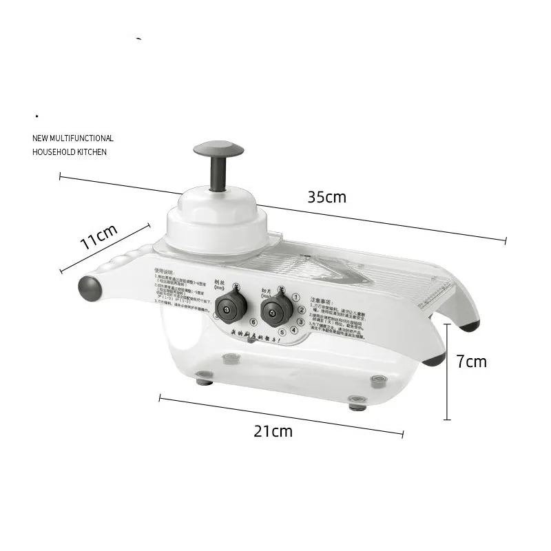 Multifunction Manual Vegetable Slicer & Julienne Cutter
