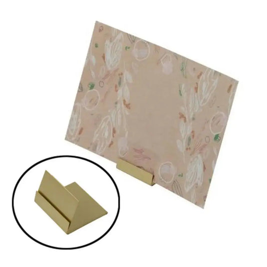 Copper Place Card Holder