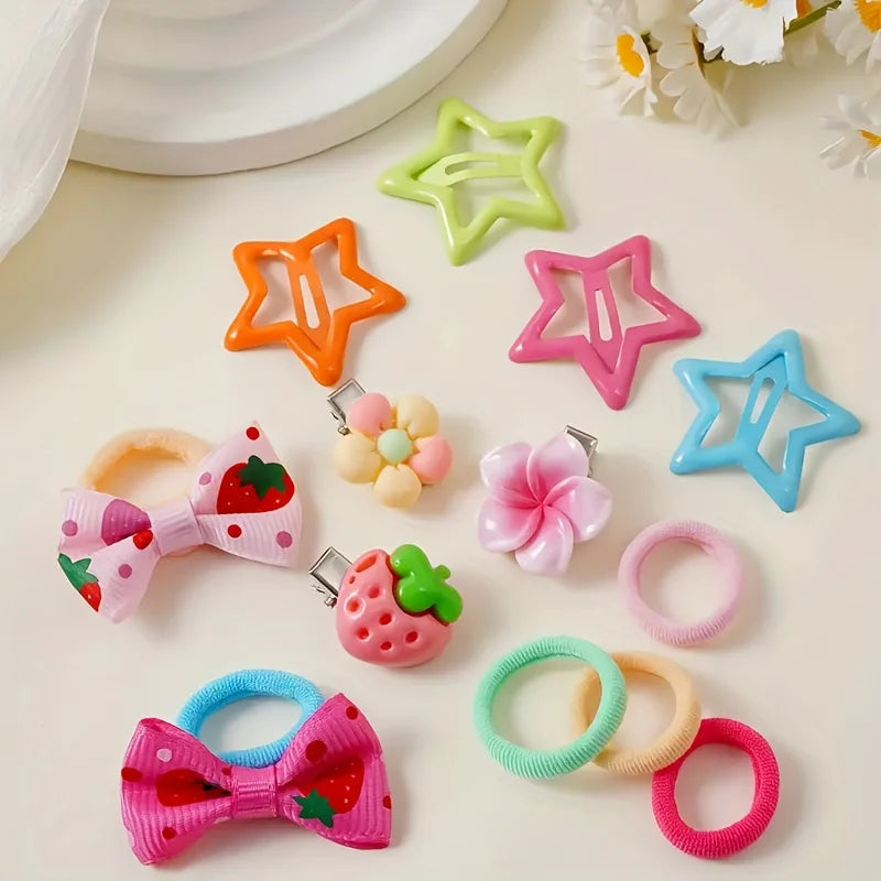 718pcs Girls Hair Accessories Set