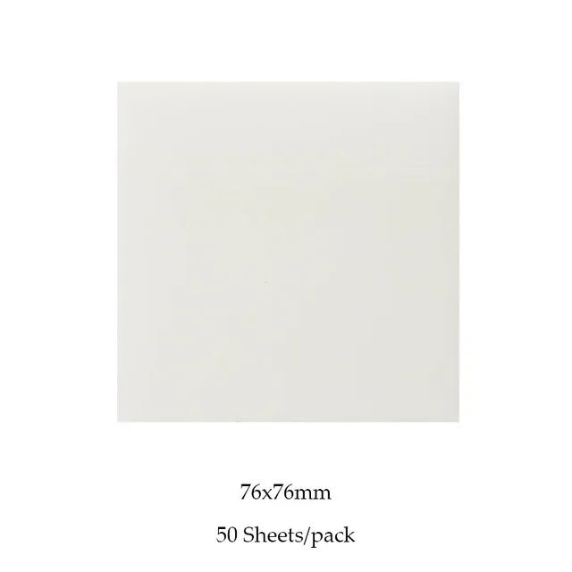 Transparent Waterproof Sticky Notes