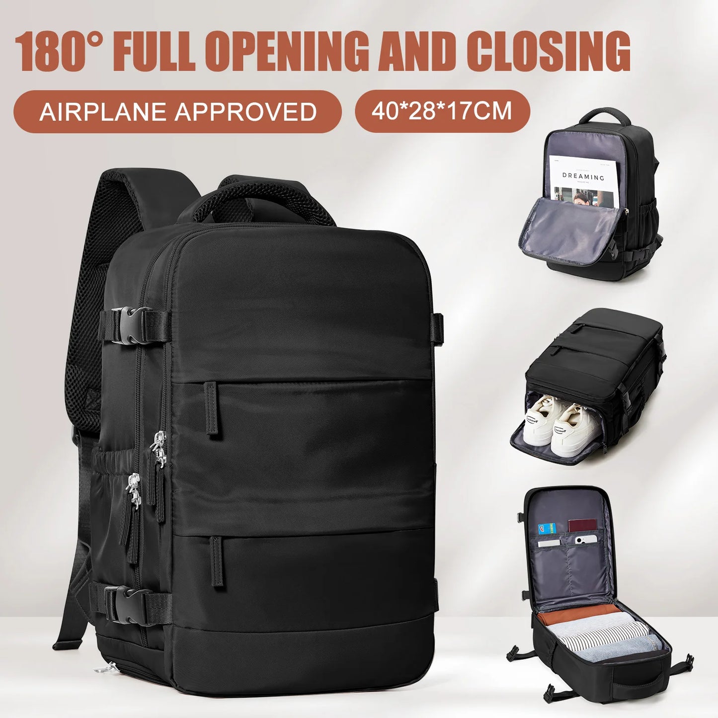 40x20x25 Travel Backpack