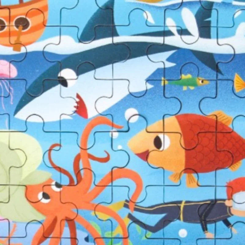 Underwater World 60 Pieces Puzzle