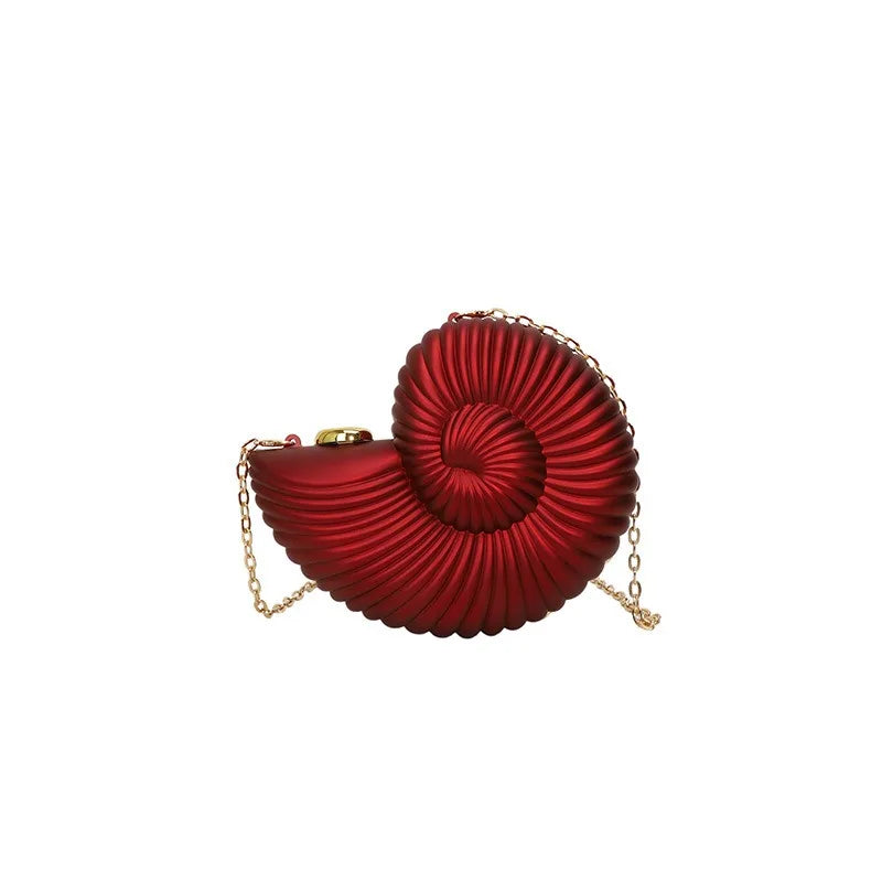 Seashell Acrylic Evening Bag