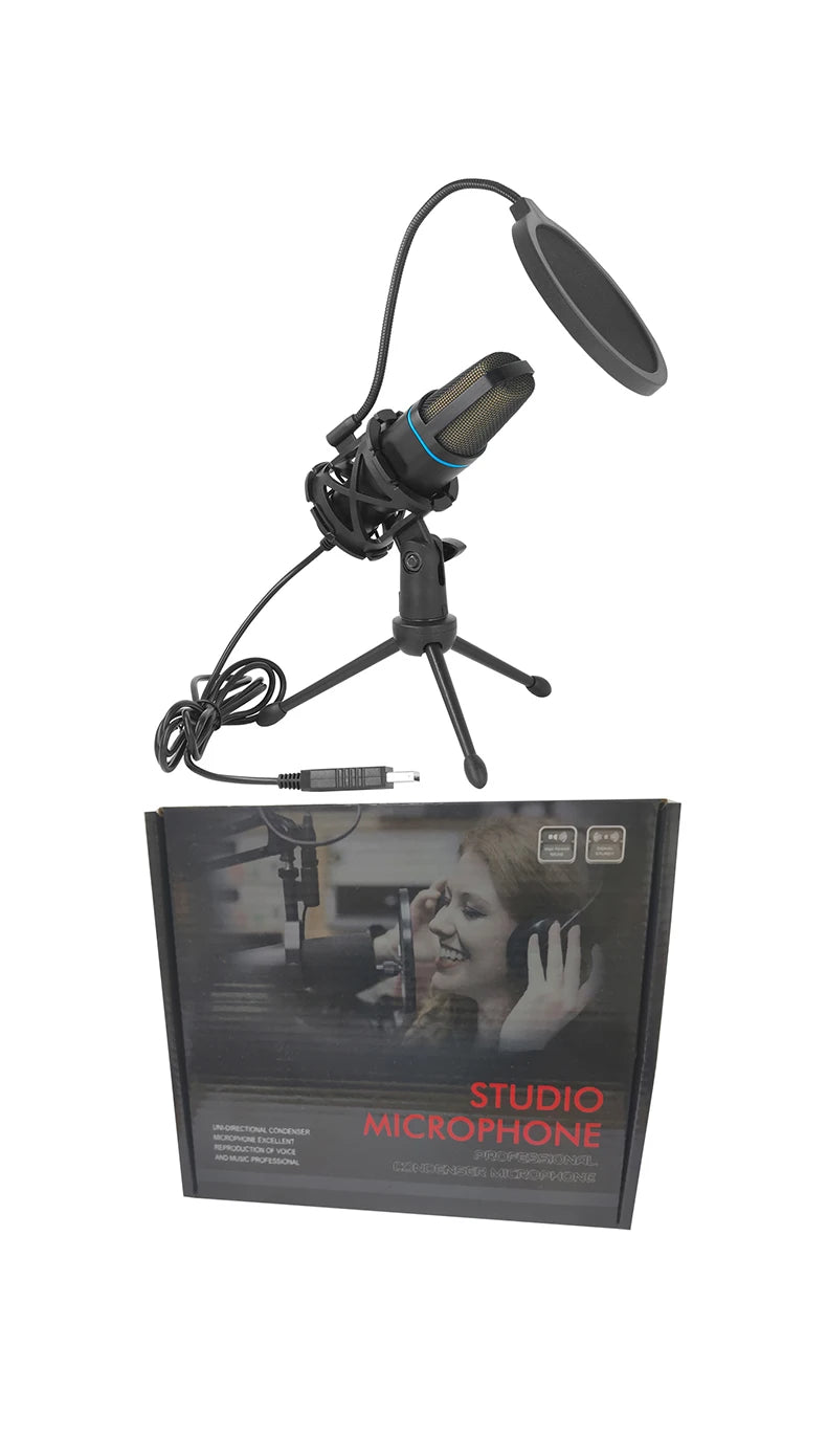 USB Condenser Microphone for Gaming & Streaming