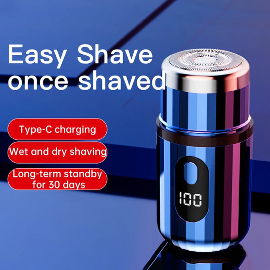 Mini USB Rechargeable Electric Shaver for Men