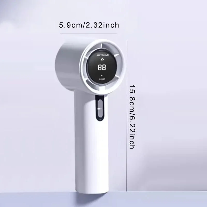 Portable Handheld Fan USB Rechargeable
