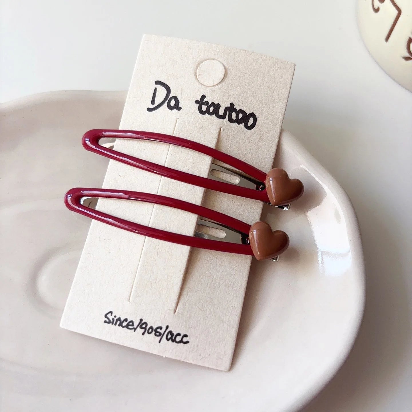 Korean Style Love Hair Clip