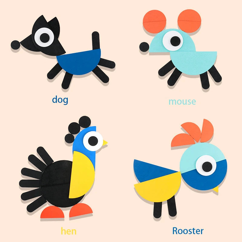 Wooden Animal Jigsaw Puzzle