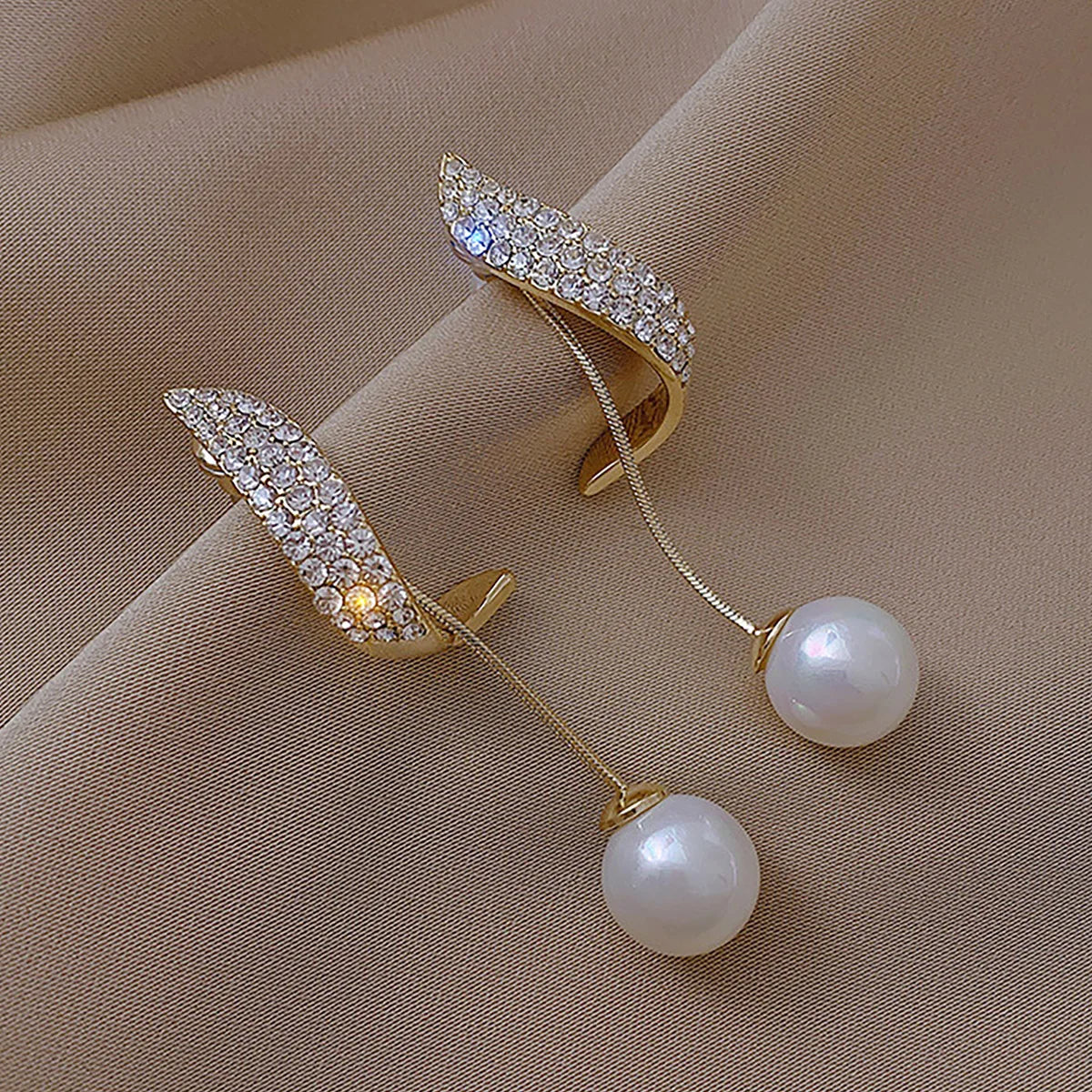 Long Irregular Tassel Earrings