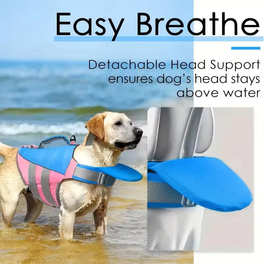 Dog Life Vest – High Visibility Swimming Safety Jacket