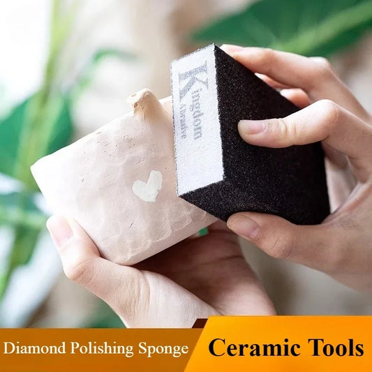 Pottery Sanding Sponge Polishing Block