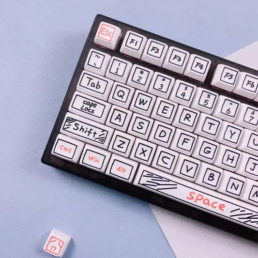126-Key Graffiti PBT Keycap Set