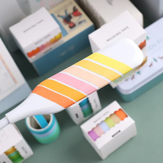 Solid Colour Washi Tape Set