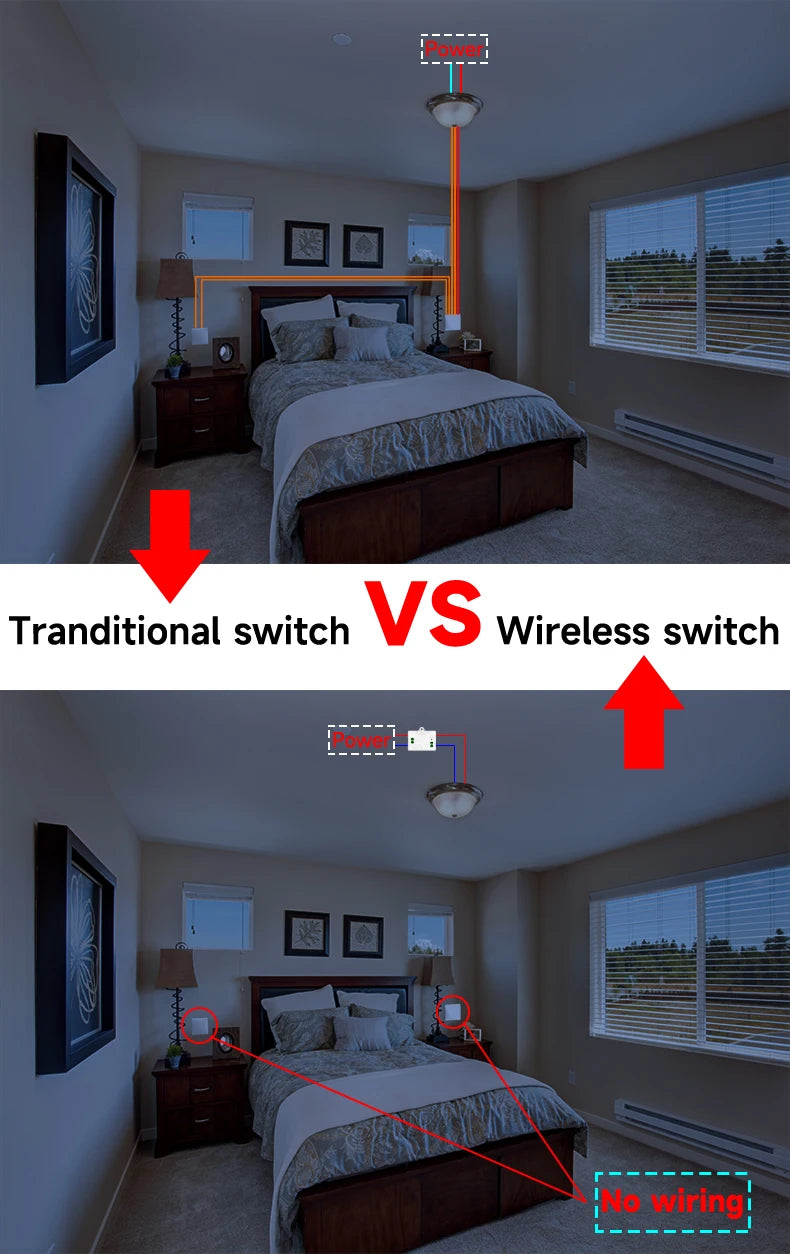 Rebound Self Powered Switch