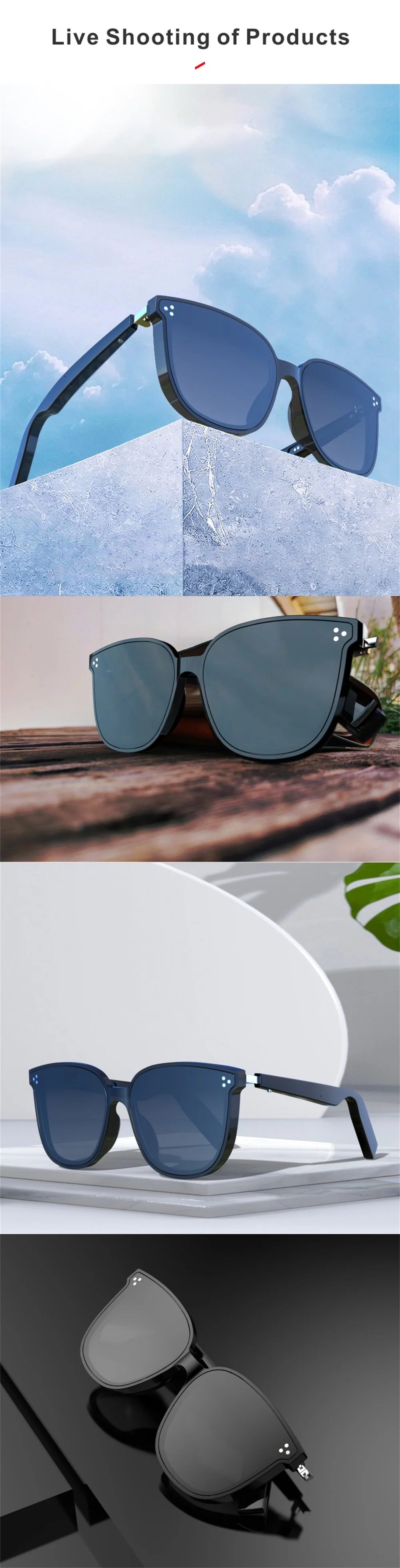 Stereo Sound Wireless Bluetooth Sunglasses