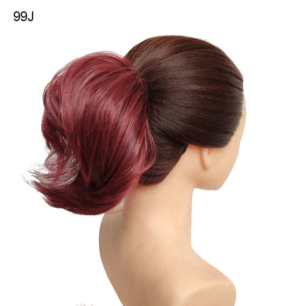 Jeedou Messy Bun Chignon Donut Hair Pad