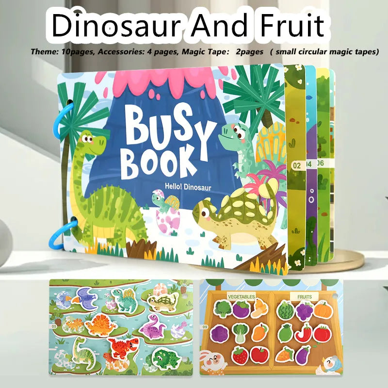 Busy Book Activities for Kids