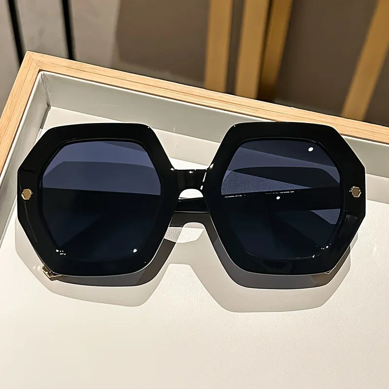Retro Polygon Sunglasses