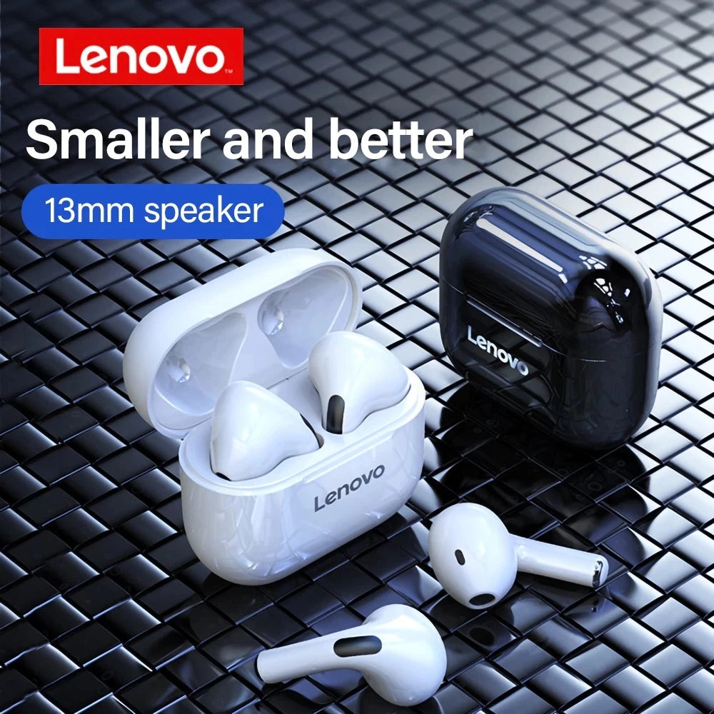 Original Lenovo lp40 Bluetooth Earphones With Microphone
