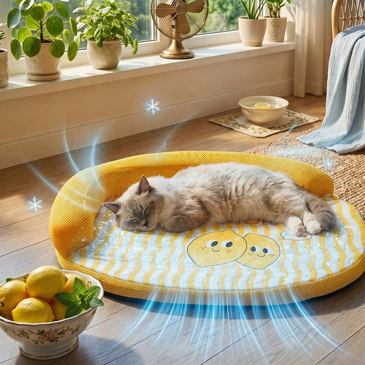 Breathable Washable Pet Bed for Small & Medium Dogs