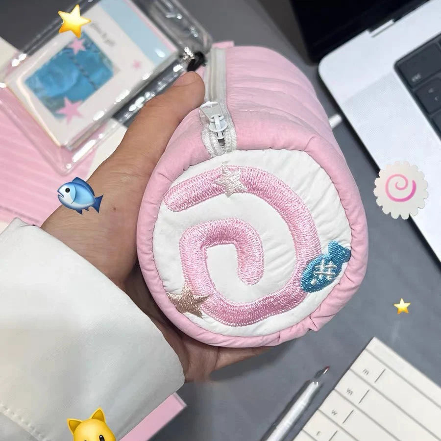 Cute Pink Kawaii Large Capacity Pencil Case