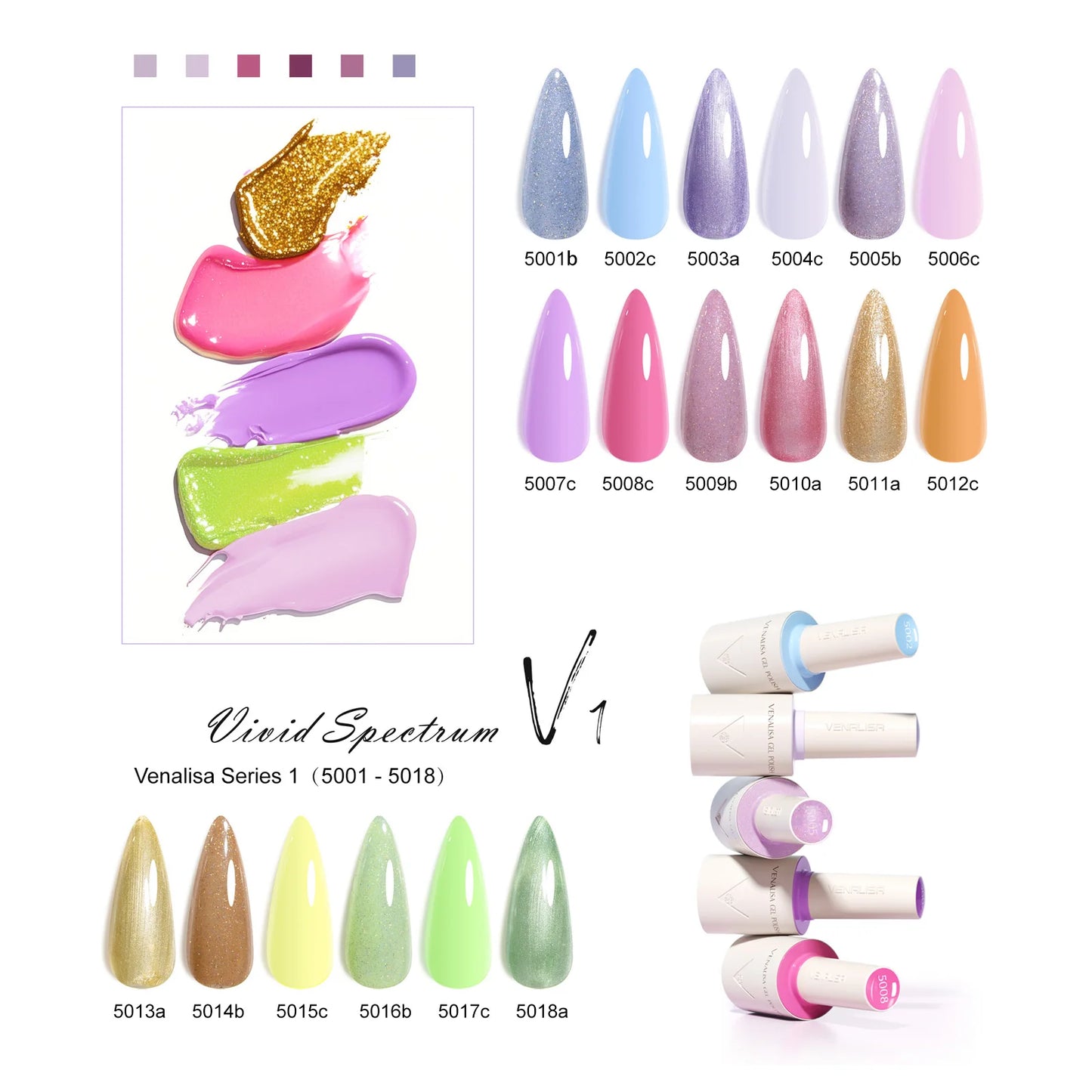 Venalisa Nail Color Gel Polish