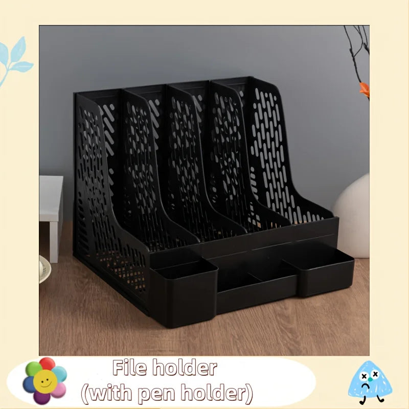 Multi-Layer A4 Desktop File Organizer