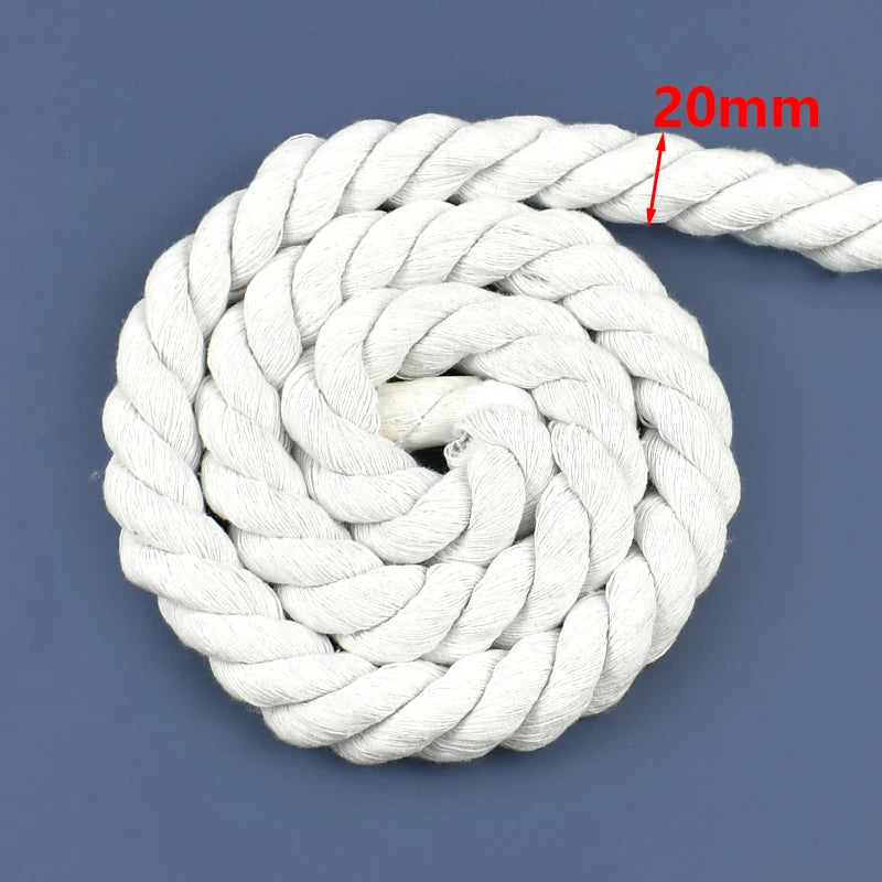 Braided Cotton Macramé Rope Cord