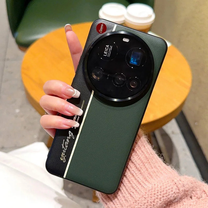 Night Lightning Fluorescent Leather Case For Xiaomi