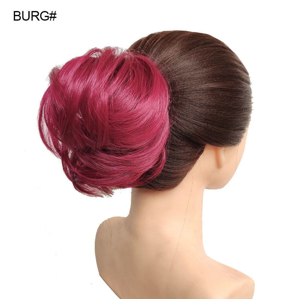 Jeedou Messy Bun Chignon Donut Hair Pad
