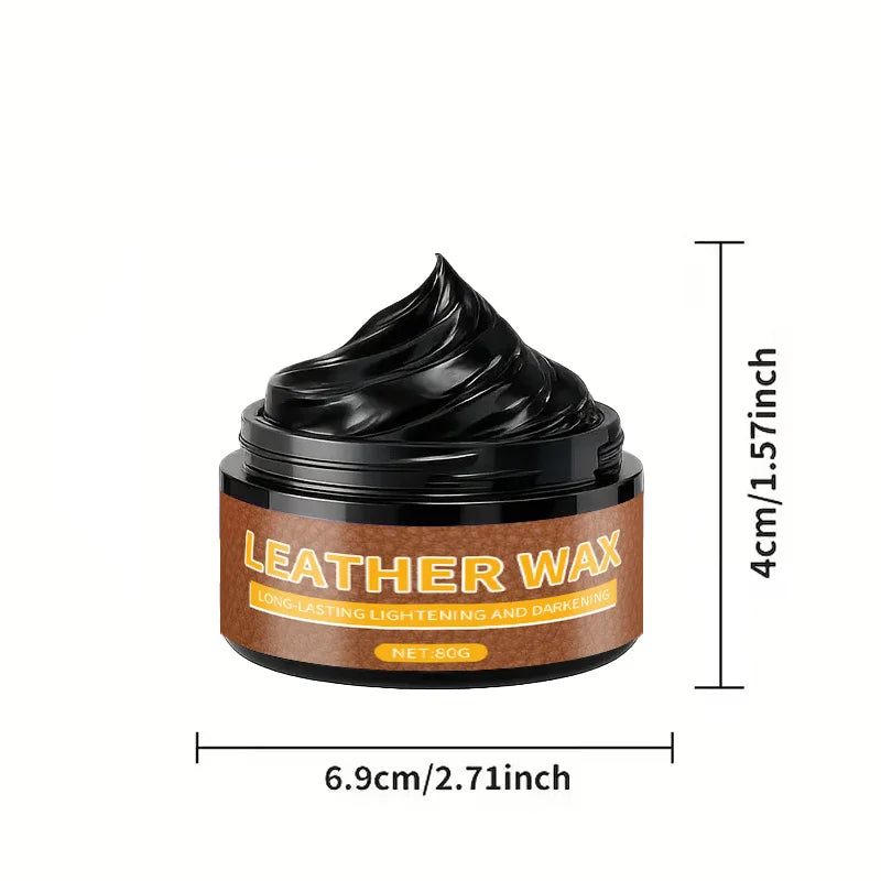 Premium Black Leather Shoe Polish