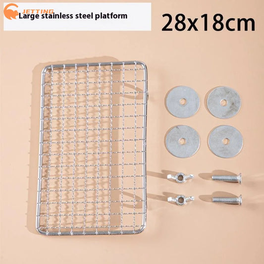 Stainless Steel Parrot Cage Platform Stand
