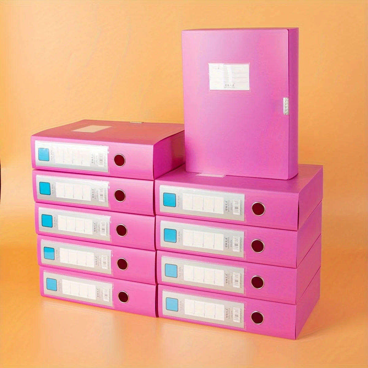 A4 Plastic Document File Boxes