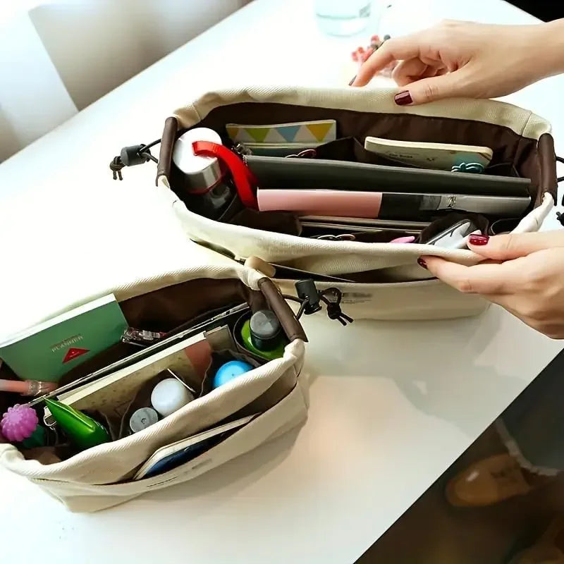 Canvas Cosmetic Storage Bag