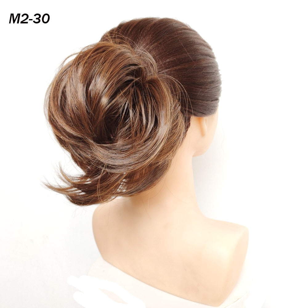 Jeedou Messy Bun Chignon Donut Hair Pad