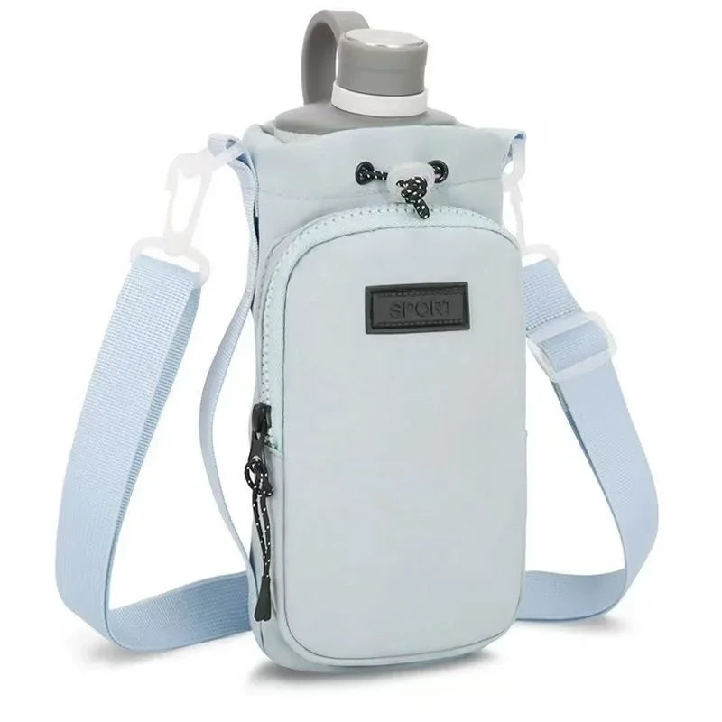 Portable Water Bottle Crossbody Carrier Bag