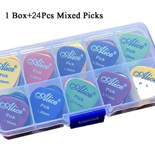 Multicolor Guitar Picks 24/50/100 Pieces
