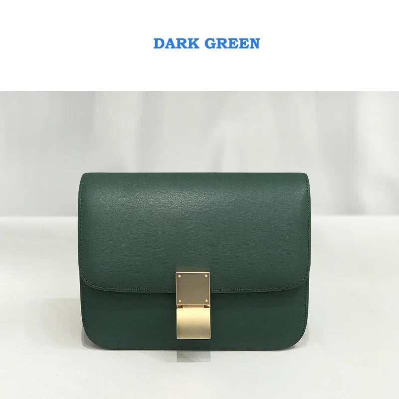Retro Palm Texture Flap Messenger Bag