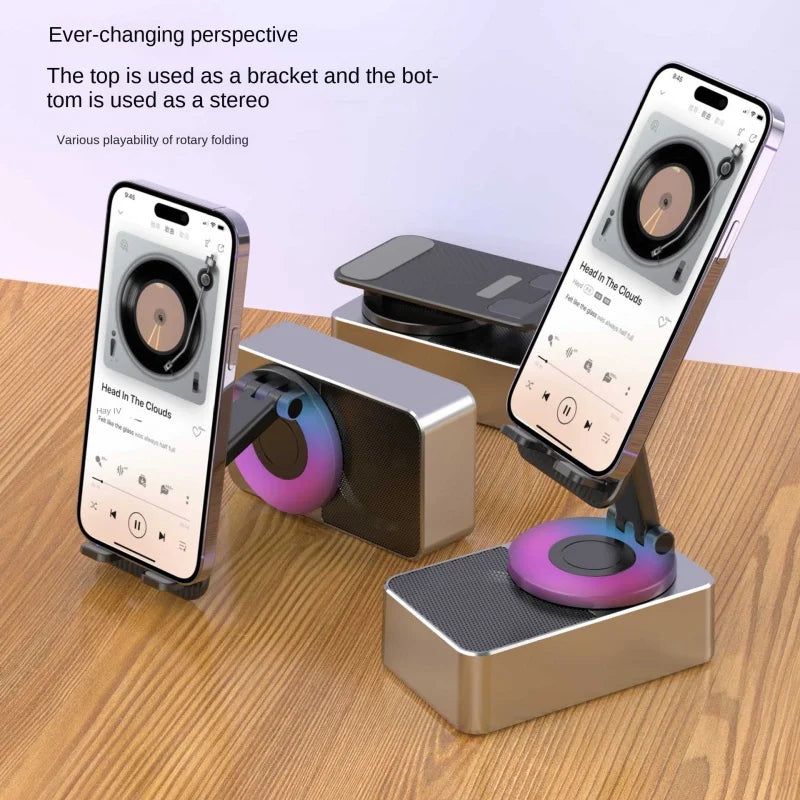 3 In 1 Mobile Phone Bracket Bluetooth Speaker