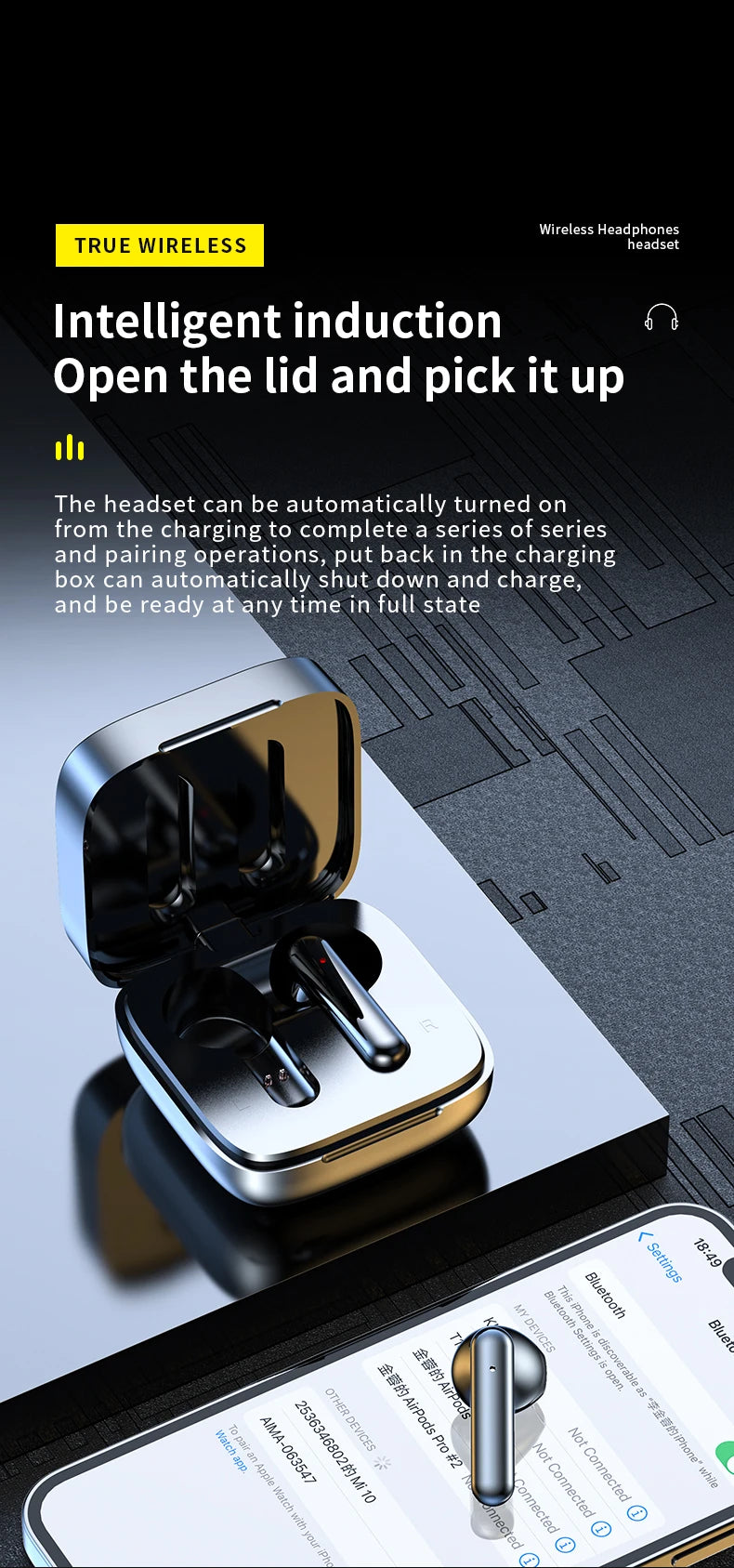 Bluetooth Wireless Earphones