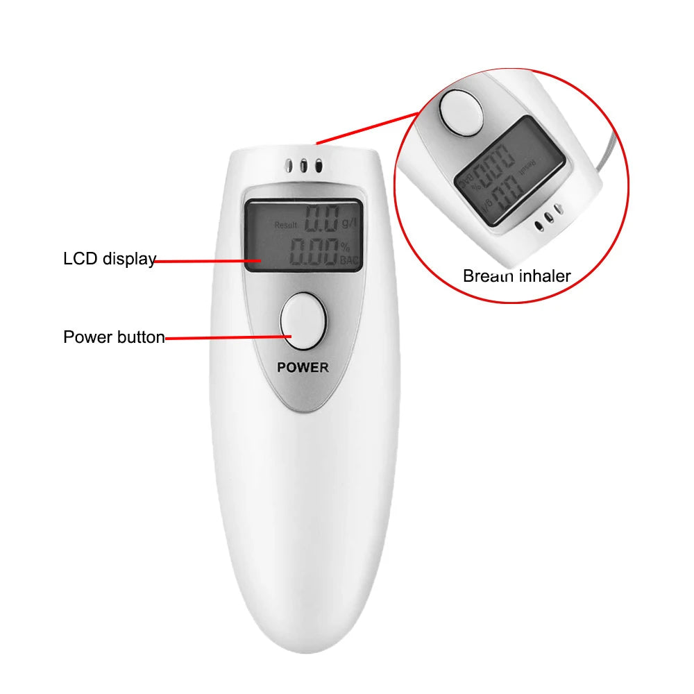 Digital Breathanalyzer Tester