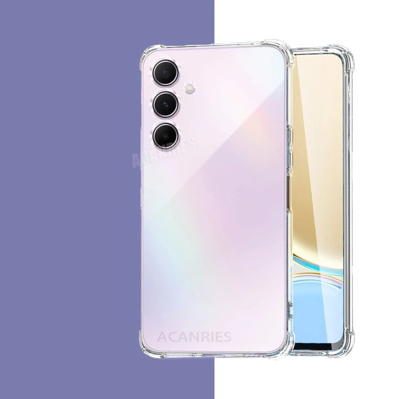 A 15 25 35 55 Airbag Shockproof Transparent Case For Samsung Galaxy